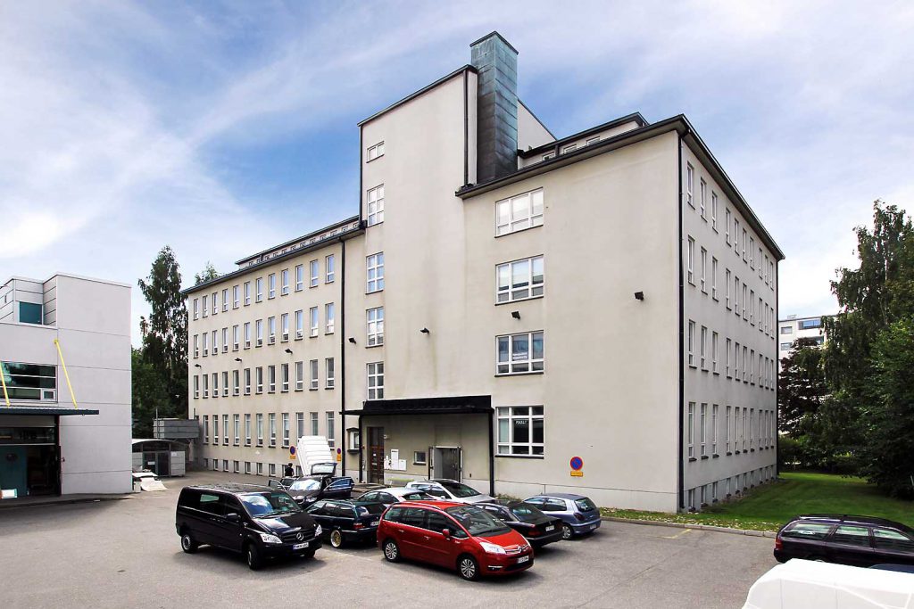 Itälahdenkatu 18 C julkisivukuva, vuokrattavat toimitilat Helsinki JMB Kiinteistöt